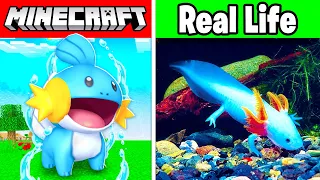 GUESS The Minecraft Pokémon From REAL LIFE! (Impossible)