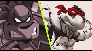 Evolution of the Mirage Turtles in TMNT Cartoons, Movies and Games