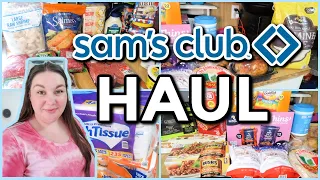 SAM'S CLUB HAUL | Monthly Stock-Up Haul | Meat, Snacks, New Finds, Clearance | AUGUST 2023