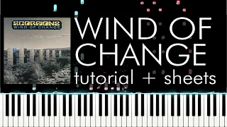 Scorpions - Wind of Change - Piano Tutorial - How to Play
