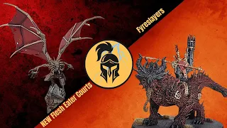Age of Sigmar Battle Report: NEW Flesh Eater Courts Vs Fyreslayers: Hollowmourne vs GreyFyrd!