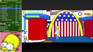 The Simpsons Game PSP Any% Speedrun in 1:33:45