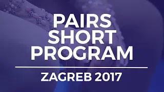 Daria KVARTALOVA / Alexei SVIATCHENKO RUS- Pairs Short Program   ZAGREB 2017