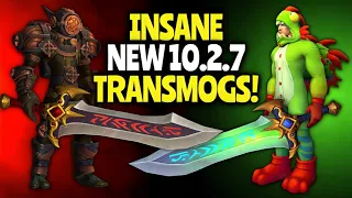 ALL NEW AMAZING Transmog Items Added In Patch 10.2.7! WoW Dragonflight | Timerunning Pandamonium