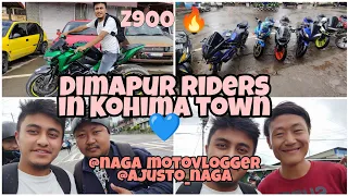 Dimapur Bikers Reached Kohima Town  | @NagaMotovlogger | @ajustonaga  and many more | Z900😱🔥🥰