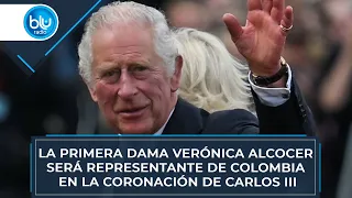 La primera dama Verónica Alcocer será representante de Colombia en la coronación de Carlos III