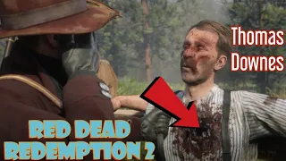 You Can Shoot Thomas Downes Without Failing Mission Where Arthur Gets Tuberculosis! - Rdr2