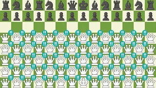 50 QUEENS VS ALL CHESS PIECES | Chess Memes #38