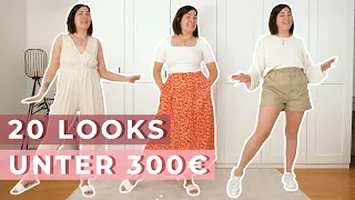 ÜBER 20 Sommer Looks für UNTER 300 € | Ergänze deinen Kleiderschrank | Capsule Wardrobe Sommer 2020