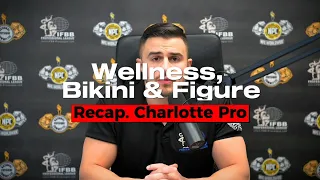 2024 IFBB Charlotte Cup Pro Bikini, Figure & Wellness Recap