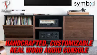 Custom Sound, Custom Style -- Symbol Audio Aero LP Storage Console