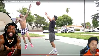 FLIGHT GETTING TORCHED BY GUY IN CROCS!! EPIC INSANE 2v2 CRSWHT Against D3 Hoopers!