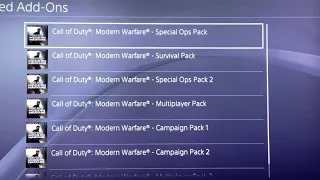 NOTICE: You are missing one or more Special Ops DLC packs. Please download and install. PS4 (FIXED)