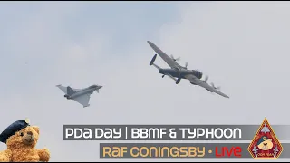 LIVE SPECIAL RAF CONINGSBY TYPHOON ANARCHY1 & AVRO LANCASTER • BBMF HURRICANE & SPITFIRE | 18.05.23