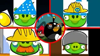 Angry Birds The Three Musketeers - All Bosses (Boss Fight) 1080P 60 FPS