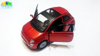 Series of Unboxing and Presenting Diecast Cars. PART SEVEN (7) - Fiat 500 - WELLY