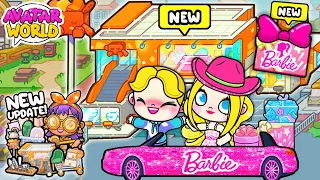 NEW BARBIE SECRET UPDATE IN AVATAR WORLD! Toca Life Story