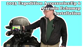 Mounting a Garmin Echomap on a Ski Doo