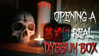 ( WARNING ) Opening A REAL Cursed Dybbuk Box Caught On Camera