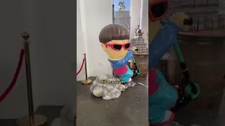 Meeting oliver tree at his pop up