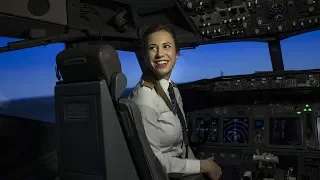 THY’nin en genç kaptan pilotu belli oldu:29 yaşındaki kadın kaptan pilot Selin Sevimli