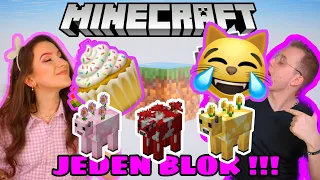 JEDEN BLOK z @Muffinaart ! Magiczna KROWA *.* Już się nie mieścimy na tej wyspie 🤣🤣🤣