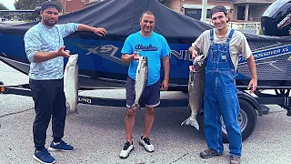 Trolling for Lake Ontario Salmon (FIRST TIME)