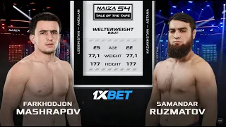 ГЛАВНЫЙ БОЙ ВЕЧЕРА ЗАКОНЧИЛСЯ НОКАУТОМ! | NAIZA 54: Ruzmatov Samandar vs Mashrapov Farkhodjon