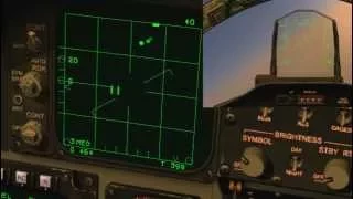 DCS F-15C Radar STT & Flood Modes