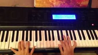 Calikusu piano tutorial. Королек-птичка певчая (как играть)