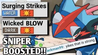 SNIPER + WICKED BLOW AND SURGING STRIKES ASH-GRENINJA HAS NO COUNTERS | POKEMON SCARLET AND VIOLET