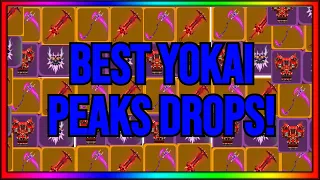 *NEW* BEST YOKAI PEAKS DROPS IN DUNGEON QUEST!