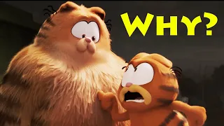 Why does the Garfield Movie have a Long Lost Father subplot?