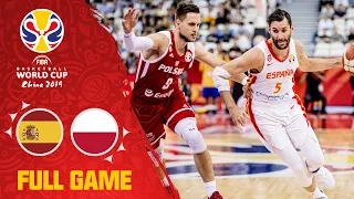 Spain out gun Poland in the Quarter-Final - Full Game - FIBA Basketball World Cup 2019