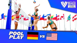 Ludwig/Lippmann vs. Harward/DeBerg - Pool Play Highlights Xiamen 2024 #BeachProTour