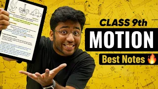 Class 9th Motion Notes 🔥| Class 9 Science Chapter 8 Notes @ShobhitNirwan