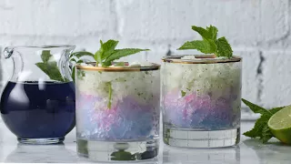 Color-Changing Frozen Mojito