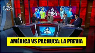 La experiencia del AMÉRICA se mide ante la juventud de PACHUCA en la CONCACHAMPIONS | Futbol Picante