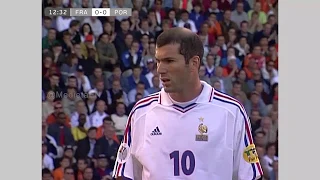 Zinidine Zidane vs Portugal Euro 2000 (English Commentary)