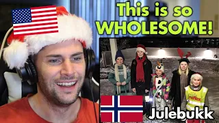 American Reacts to Norwegian Christmas Traditions