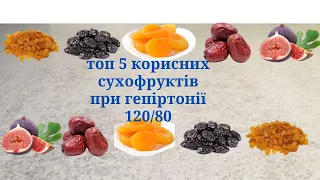 Як ПРИВЕСТИ ТИСК У НОРМУ. ТОП 5 КОРИСНИХ СУХОФРУКТІВ ЯКІ ПОТРІБНО ВИКОРИСТОВУВАТИ ПРИ ГІПЕРТОНІЇ.