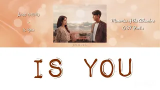 [Türkçe Altyazılı] 에일리 (Ailee) - Is You Lyrics Memories of the Alhambra OST Part 3