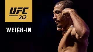 UFC 212: Official Weigh-in