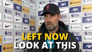 LEFT NOW! LOOK AT THIS! KLOPP WILL LEAVE LIVERPOOL? LATEST LIVERPOOL NEWS