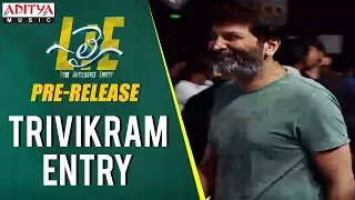 Trivikram Entry @ Lie Movie Pre Release Live || Lie Movie || Nithiin, Megha Akash || Mani Sharma