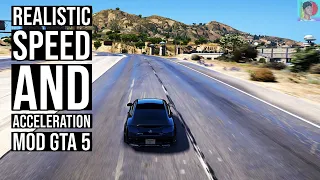 REALISTIC TOP SPEED AND ACCELERATION MOD FOR GTA 5?? | Installing the Realistic Top Speed Mod GTA 5