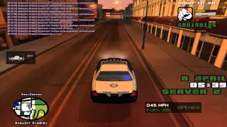 SA:MP. Aqua-rp, LSPD. Патруль. Role Play|Gta San Andreas. SERVER #2.