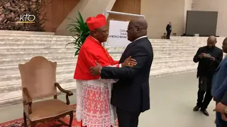 Vivre le consistoire avec le cardinal Ambongo Besungu