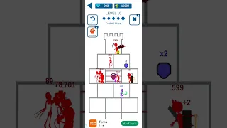 Stick War Level 10 gameplay (iOS Android)