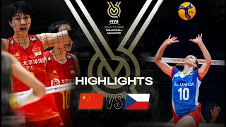 🇨🇳 CHN vs. 🇨🇿 CZE - Highlights | Women's OQT 2023